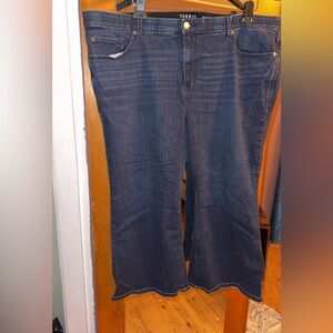 Torrid Dark Blue Straight Leg Jeans